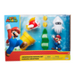 Super Mario Figuren Unterwasser Underwater Diorama Set