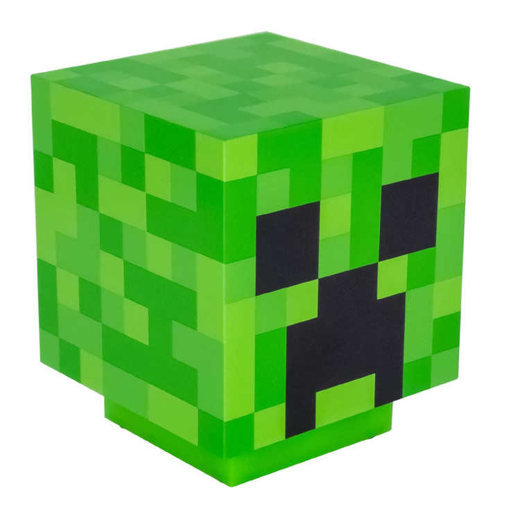 Minecraft Creeper Light mit offiziellen Creeper-Sounds, tragbares Nachtlicht