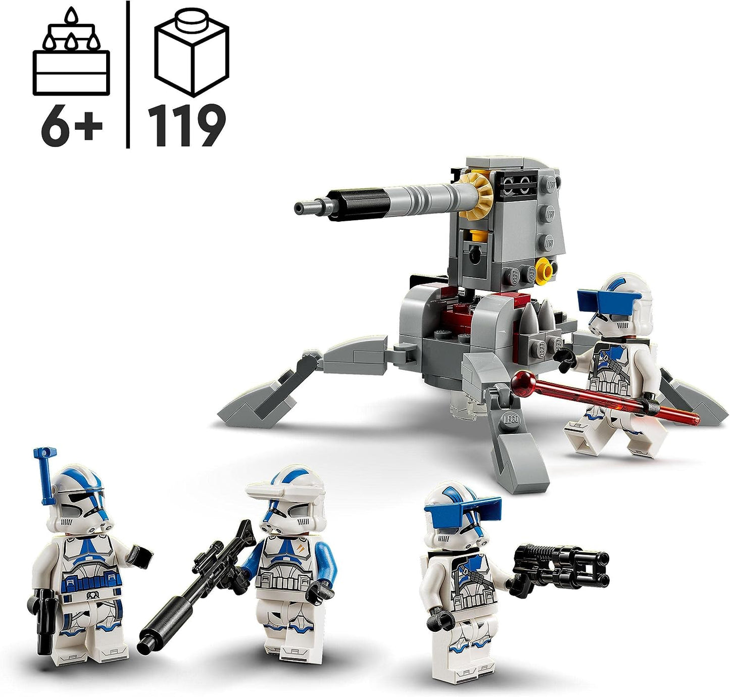 LEGO 75345 Star Wars 501st Legion Clone Troopers Battle Pack