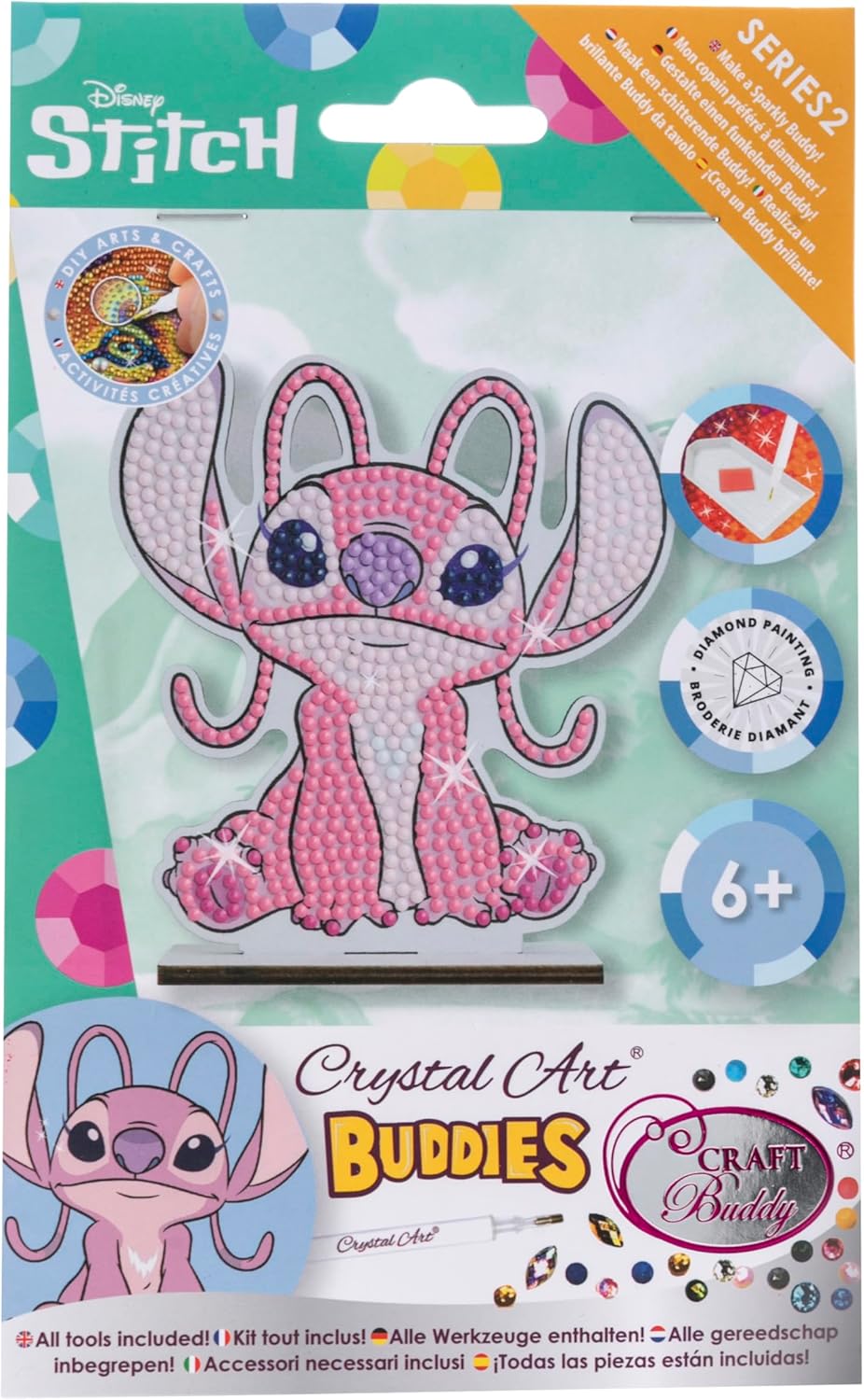 Crystal Art Diamond Painting - Auswahl - Marvel Groot Grogu Stitch Frozen Elsa - NEU