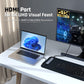 USB C Hub Adapter 4K HDMI 100W PD USB 3.0, SD TF Kartenleser Laptop MacBook Pro/Air Surface
