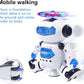 Dancing Robot - Roboter Tänzer mit Bewegung, Licht und Ton Sound 360 Drehung
