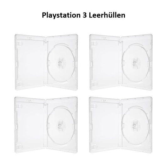 Ps3 Playstation 3 Leerhüllen - Mengenauswahl - Ersatzhülle Spielhülle Game Hülle Case - NEU