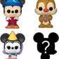 Funko Bitty POP! Disney - Sorcerer Mickey, Dale, Princess Minnie + Überraschungs-Figur
