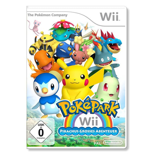 Nintendo Wii - Pokepark - Pikachus großes Abenteuer - gebraucht