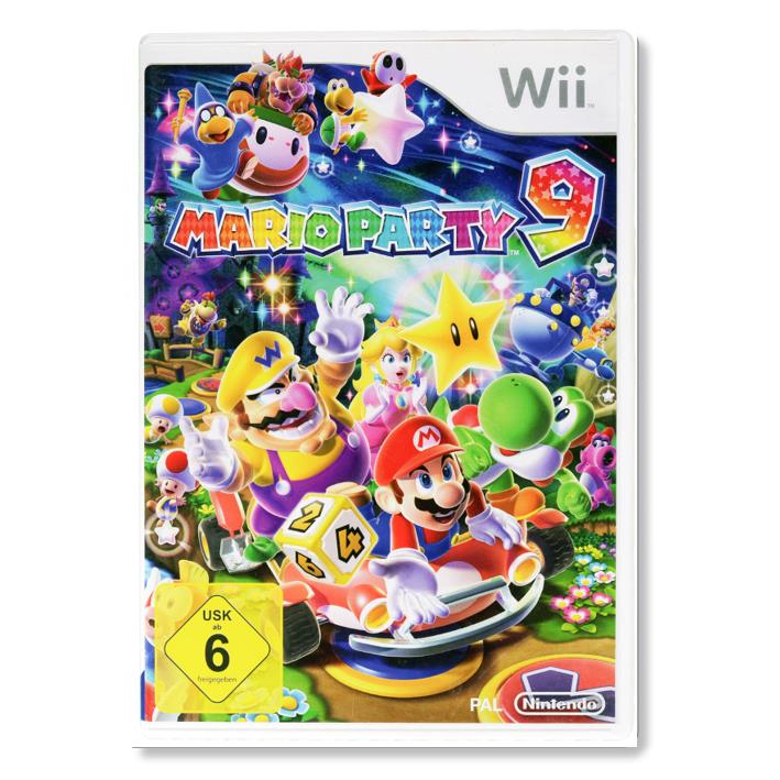 Nintendo Wii - Mario Party 9 - gebraucht