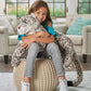 Wild Republic Schneeleopard Stofftier Plüschtier Spieltier Kuscheltier 76cm