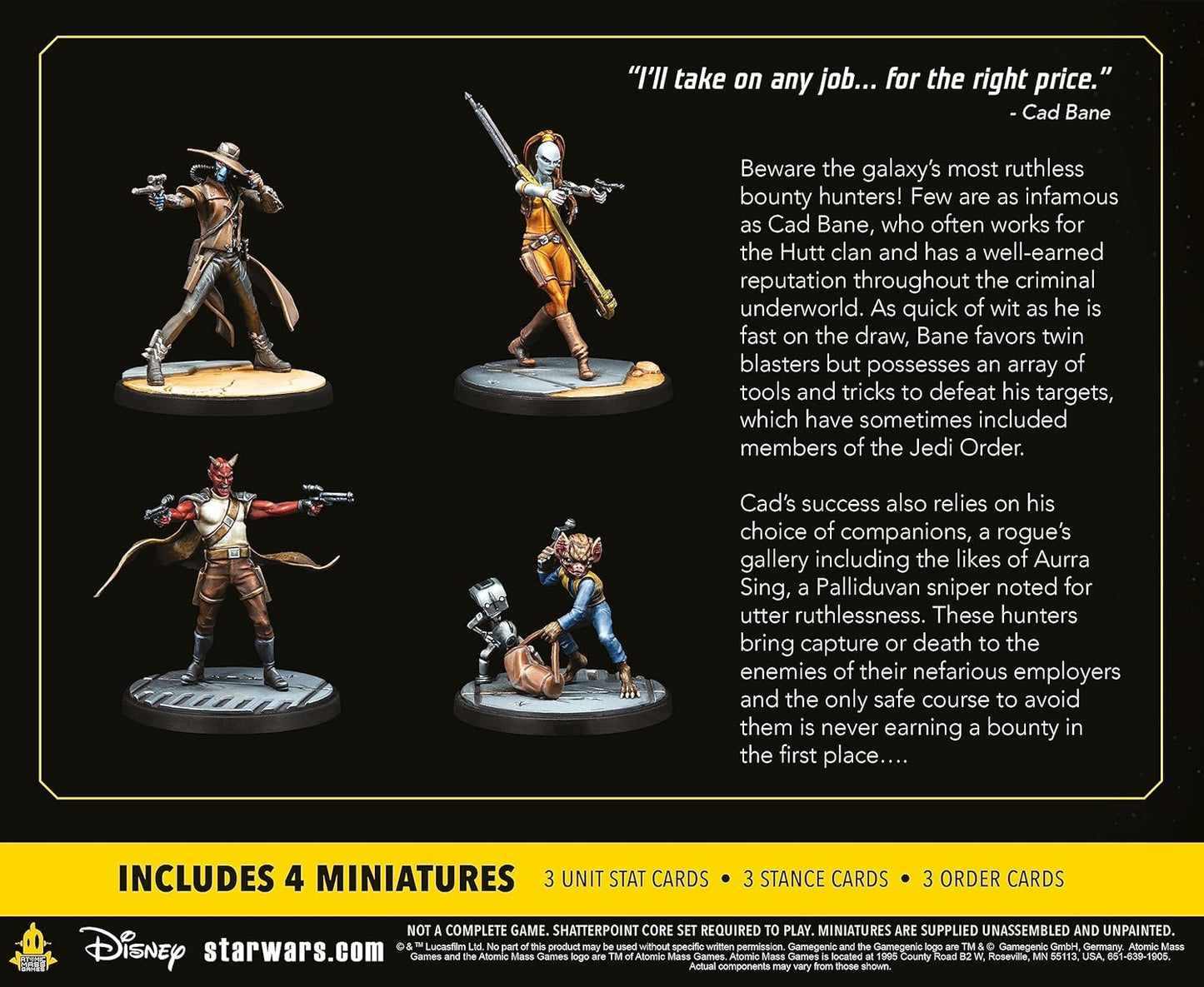 Star Wars Shatterpoint - Fistful of Credits Squad Pack Tabletop Asmodee