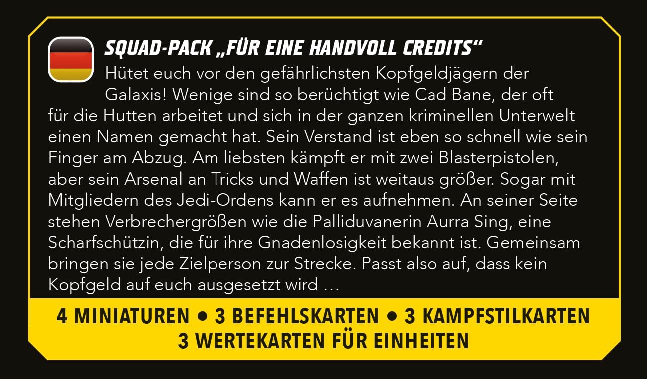 Star Wars Shatterpoint - Fistful of Credits Squad Pack Tabletop Asmodee