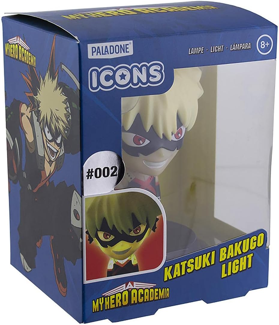 My Hero Academia - Katsuki Bakugo - Icons Light Lampe Licht Nachtlicht