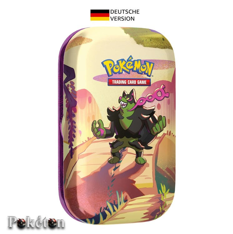 Pokémon Mini-Tin-Box Nebel der Sagen Karmesin & Purpur – Boninu (deutsch) Sammelkarten