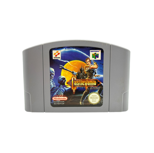 Nintendo 64 - Castlevania - nur Modul - PAL - sehr gut