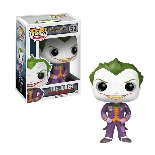 FUNKO POP - Batman Arkham Asylum #53 The Joker - Vinyl Figur NEU