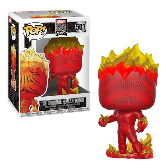 FUNKO POP Marvel 80 Years #501 The Original Human Torch - Vinyl Figur NEU