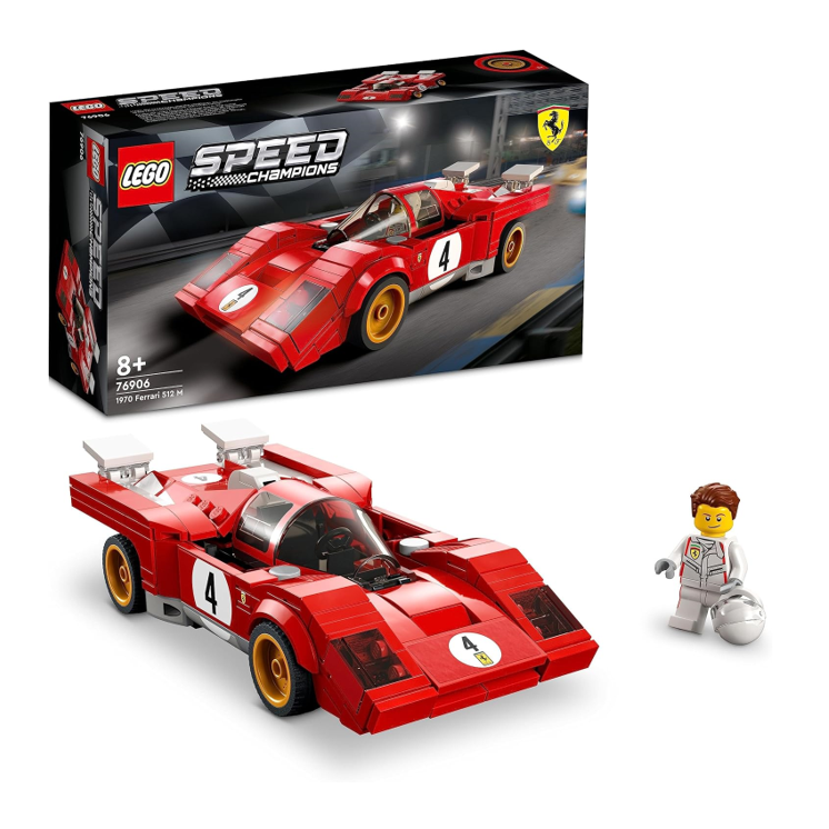 LEGO 76906 - Speed Champions 1970 Ferrari 512 M Rennauto Modellauto - NEU OVP