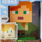 Minecraft Alex Icons Light Lampe Licht Nachtlicht