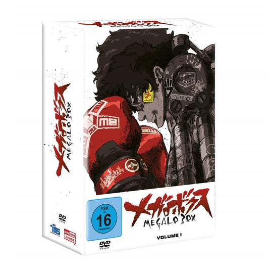 Megalobox - Volume 1 - DVD - Limitierte Edition mit Sammelschuber - NEU OVP