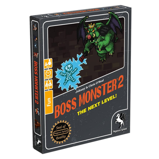 Boss Monster 2 - The Next Level - Kartenspiel Gesellschaftsspiel Spiel 2-4 Spieler