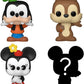 Funko Bitty POP! Disney - Goofy, Chip, Minnie Mouse + Überraschungs-Figur