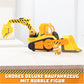 Rubble & Crew - Bulldozer Planierraupen-Baufahrzeug Spielzeug mit Licht & Geräuschen