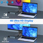 USB C Hub Adapter 10 in 1 MacBook Pro/Air iPad Pro Dongle 4K HDMI Docking Station SD/TF-Kartenleser