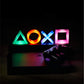 Playstation Icons Light Gaming Lampe Licht Nachtlicht mit 3 Modi - gebraucht