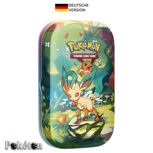 Pokémon Mini-Tin-Box Prismatische Entwicklungen: Folipurba (deutsch) Sammelkarten
