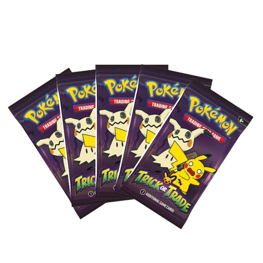 Pokemon TCG Trick or Trade Booster Pack Halloween 2023 Special Edition EN (5 Stück)