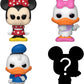 Funko Bitty POP! Disney - Minnie Mouse, Daisy, Donald Duck + Überraschungs-Figur