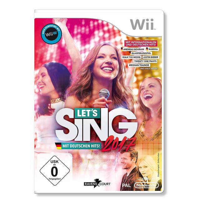 Nintendo Wii - Let's Sing 2017 mit deutschen Hits - gebraucht