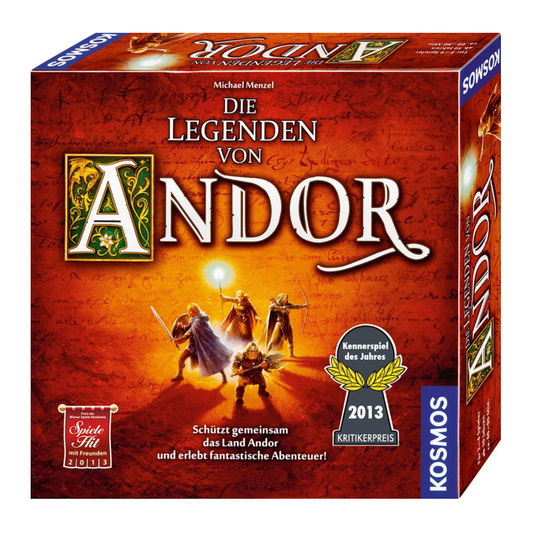 Die Legenden von Andor - Gesellschaftsspiel Brettspiel 2-4 Spieler - Kosmos 691745