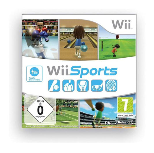 Nintendo Wii - Wii Sports - im Pappschuber - gebraucht