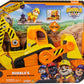 Rubble & Crew - Bulldozer Planierraupen-Baufahrzeug Spielzeug mit Licht & Geräuschen