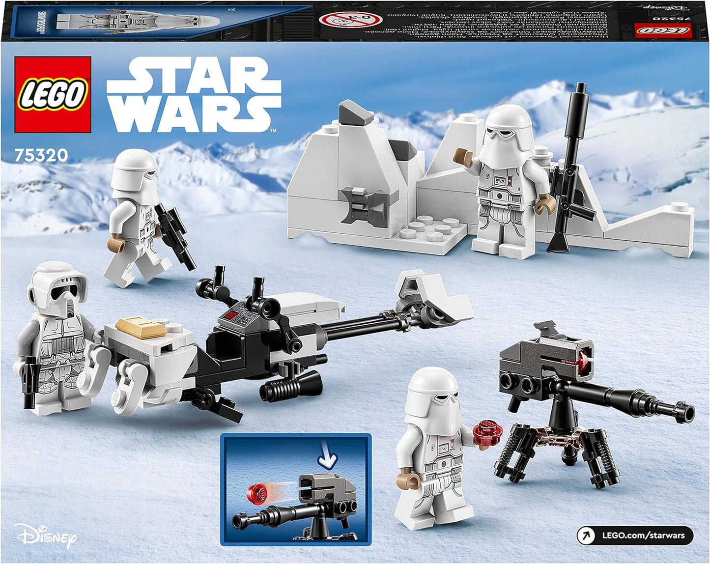 LEGO 75320 Star Wars Snowtrooper Battle Pack