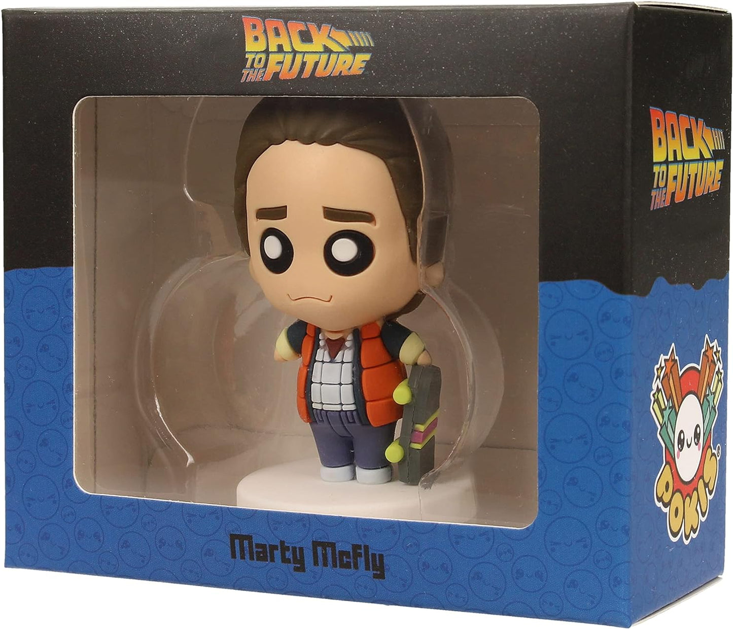 Marty McFly Back to the future Zurück in die Zukunft - Figur & Radiergummi Rubber