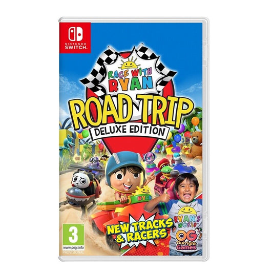 Nintendo Switch - Road Trip Deluxe Edition Race with Ryan (Code in Box) - NEU & OVP