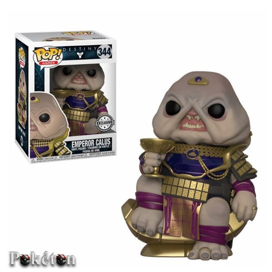 FUNKO POP Destiny #344 Emperor Calus - Vinyl Figur - Neu