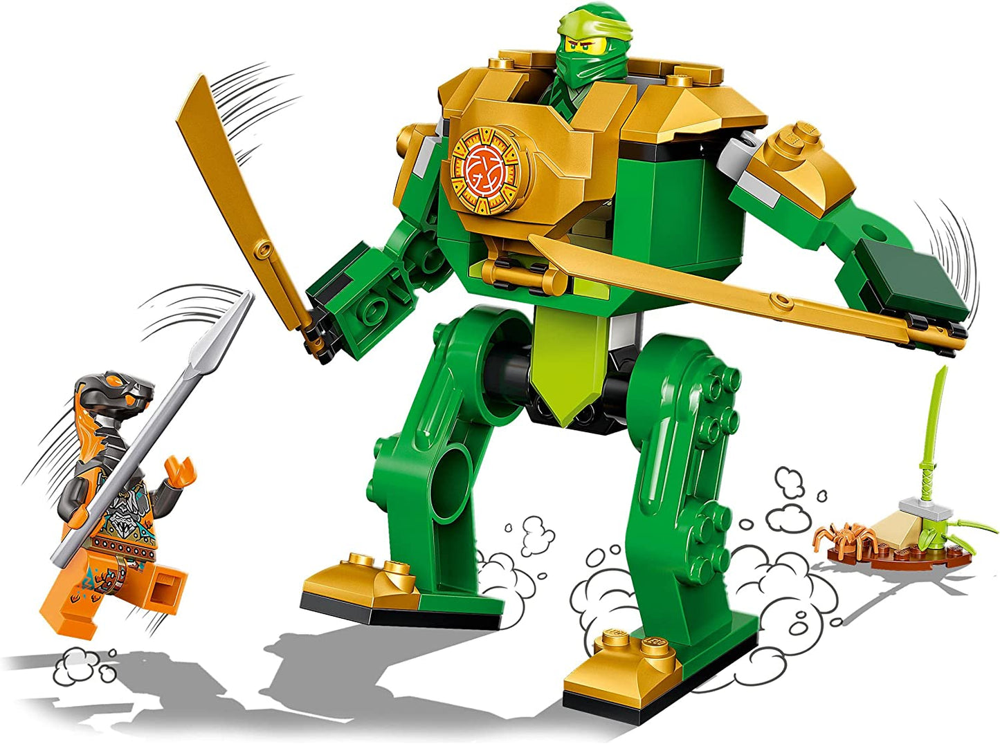 LEGO 71757 NINJAGO Lloyds Ninja-Mech, Actionfigur Modelbausatz Spielzeug Kinder