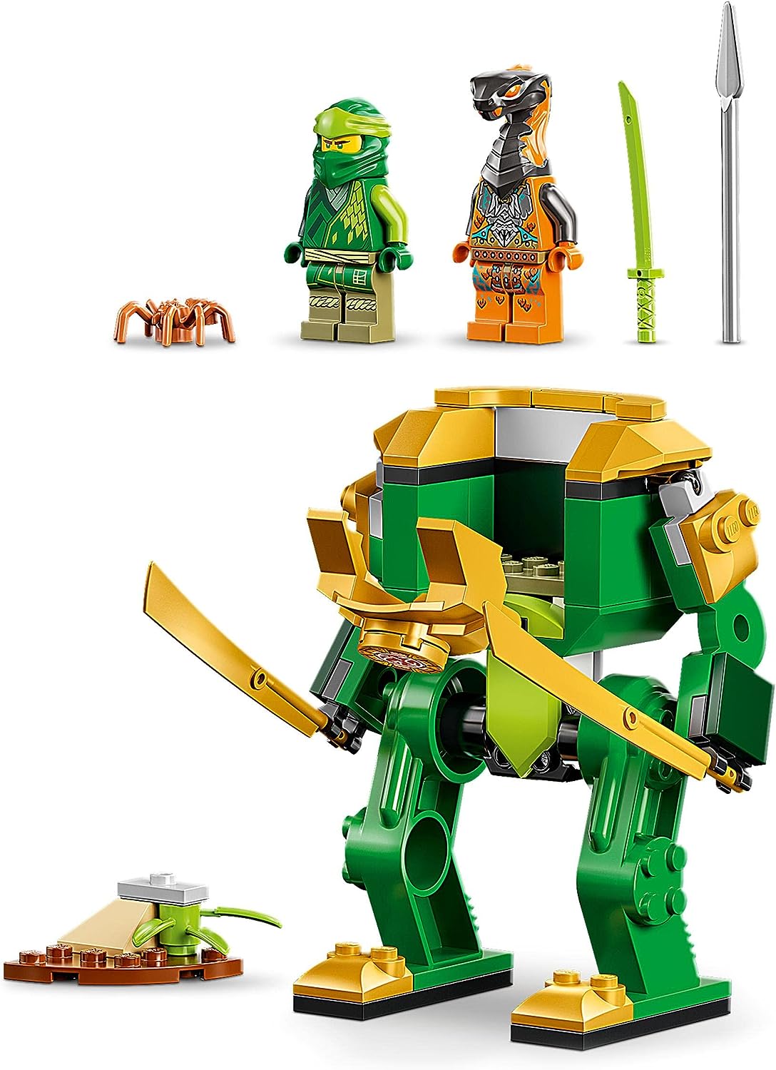 LEGO 71757 NINJAGO Lloyds Ninja-Mech, Actionfigur Modelbausatz Spielzeug Kinder