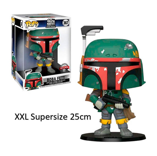 FUNKO POP Star Wars #367 Boba Fett - XXL Supersized 25cm - Special Edition 40th Anniversary