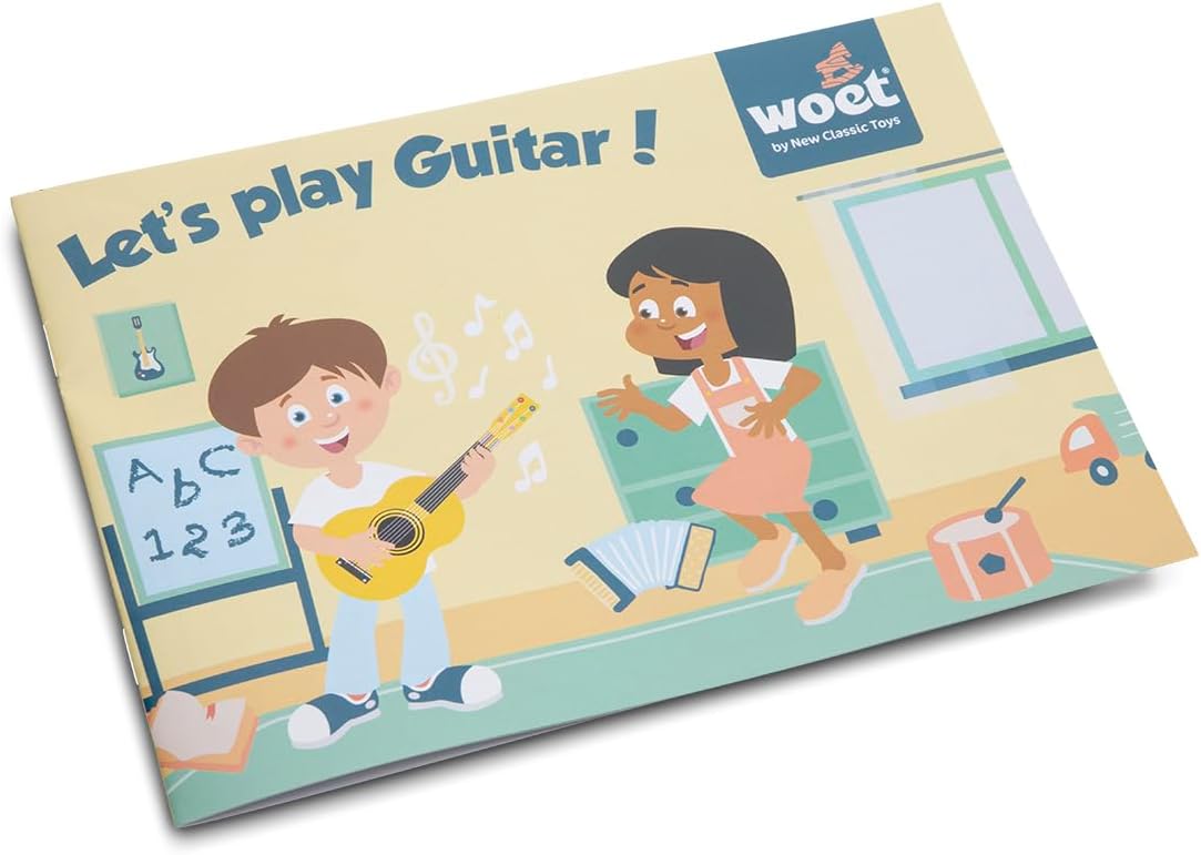New Classic Toys 10344 - Musikinstrument - Spielzeug Holzgitarre Guitarre - B-Ware