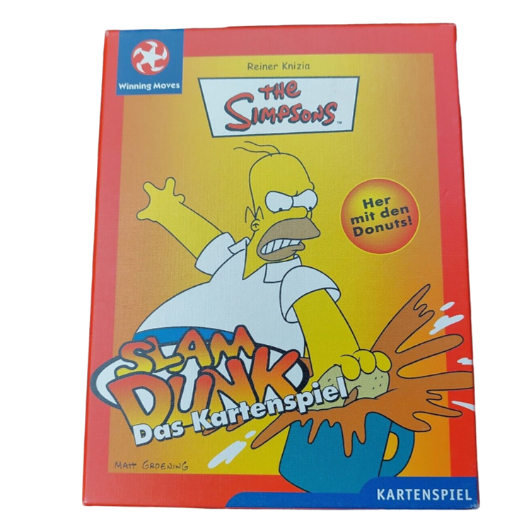 The Simpsons Slam Dunk - Das Kartenspiel 2001 Gesellschaftsspiel Spiel 2-5 Spieler