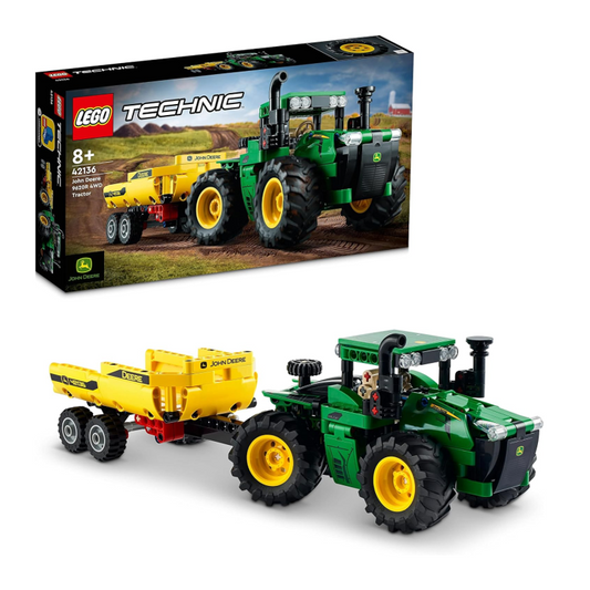 LEGO Technic 42136 John Deere 9620 R 4WD Tractor mit Anhänger - NEU OVP