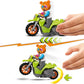 LEGO 60356 City Stuntz Bären-Stuntbike Motorrad Spielzeug mit Rennfahrer Minifigur