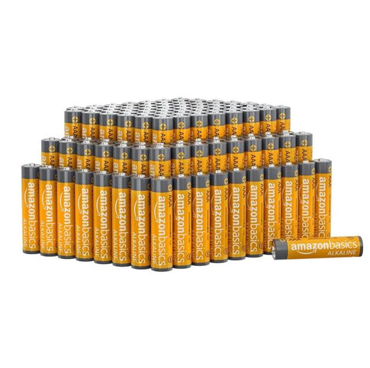 Amazon Basics AAA-Alkalibatterien, leistungsstarke Batterien, 1.5 V