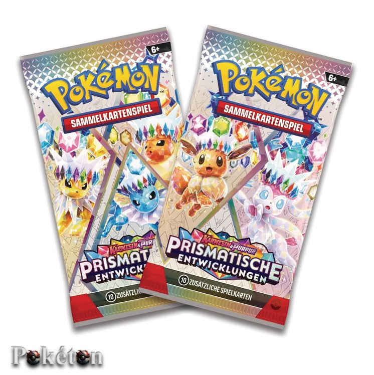 Pokémon Mini-Tin-Box Prismatische Entwicklungen: Folipurba (deutsch) Sammelkarten