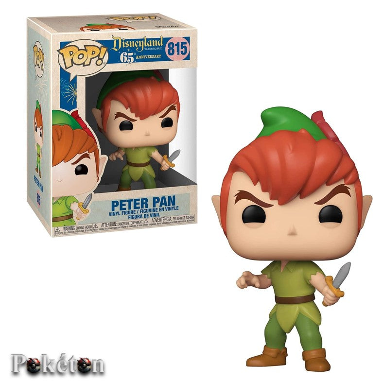 FUNKO POP Disney Resort 65th Anniversary #815 Peter Pan - Vinyl Figur OVP NEU