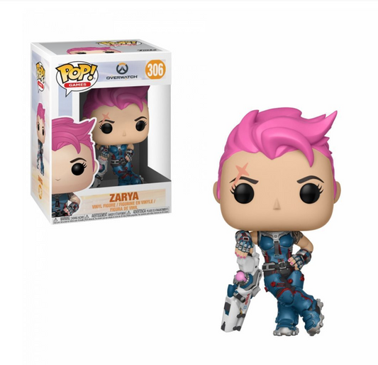 FUNKO POP - Overwatch #306 Zarya - Vinyl Figur NEU
