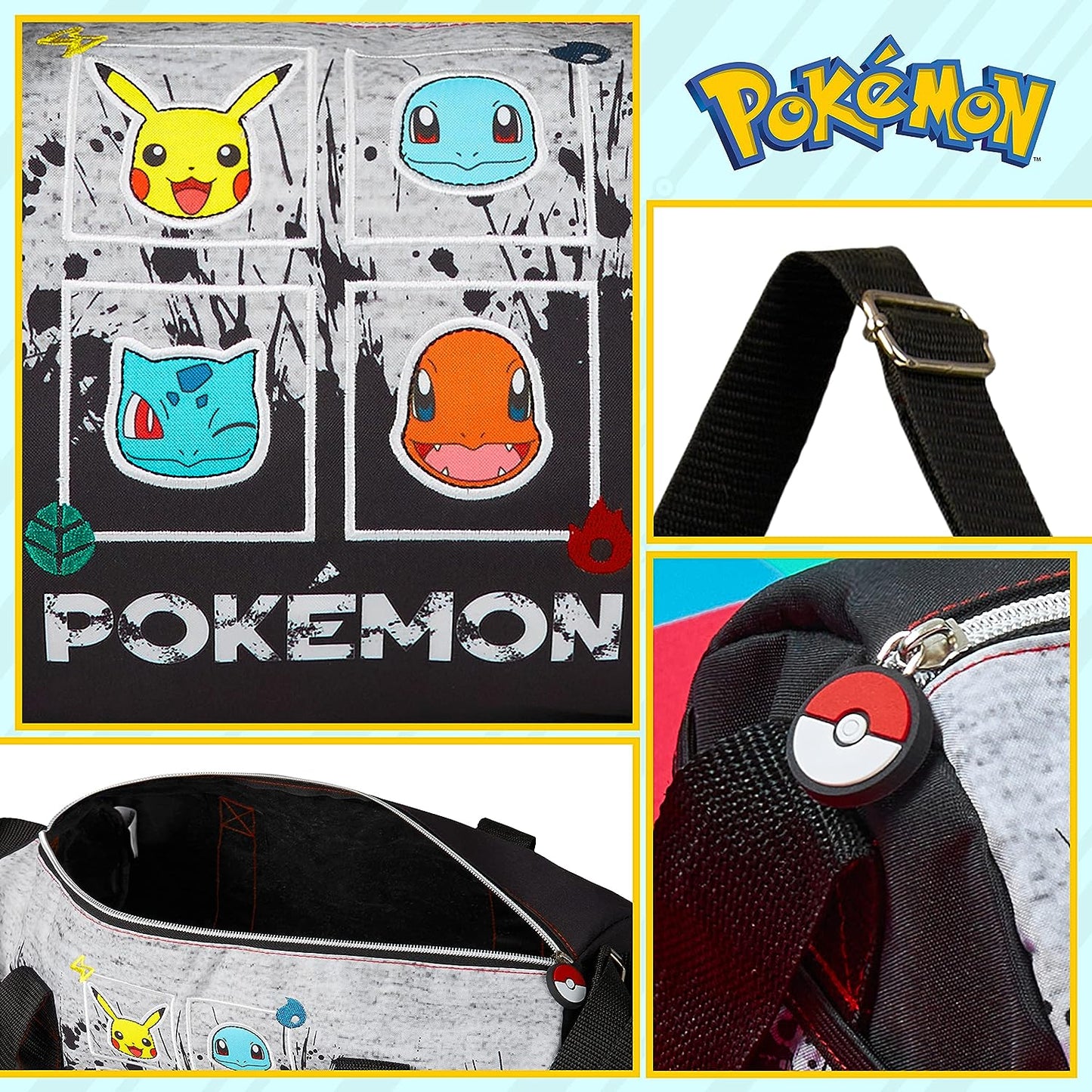 Pokemon Sporttasche Badetasche Reisetasche Kinder - gebraucht