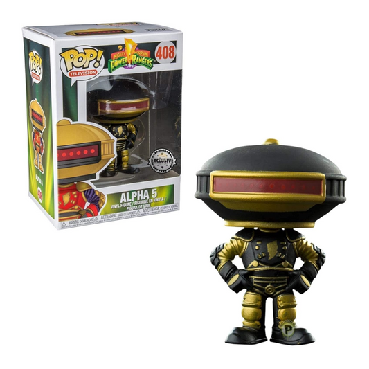 FUNKO POP - Power Rangers #408 Alpha 5 - Vinyl Figur NEU